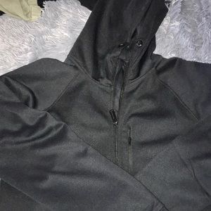 Black zip up jacket